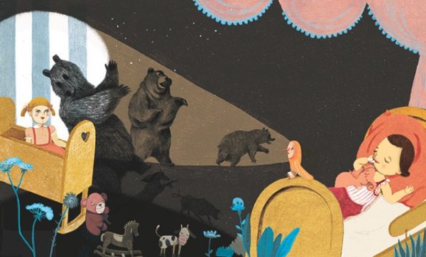 Ilustración de Natalie Waksman-Shenker para Buenas noches, monstruo