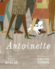 ilustración del libro Antoinette, de Kelly Dipucchio y Christian Robinson - Editorial Leetra. Perro bulldog y poodle enamorados.