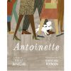 ilustración del libro Antoinette, de Kelly Dipucchio y Christian Robinson - Editorial Leetra. Perro bulldog y poodle enamorados.